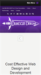 Mobile Screenshot of damoclesdesigns.com